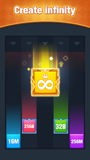 2048 Merge: Number Puzzle Game - Gameplay image of android game