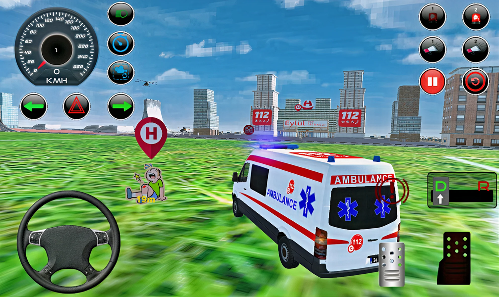 Real 911: Ambulance Games 2024 - عکس بازی موبایلی اندروید