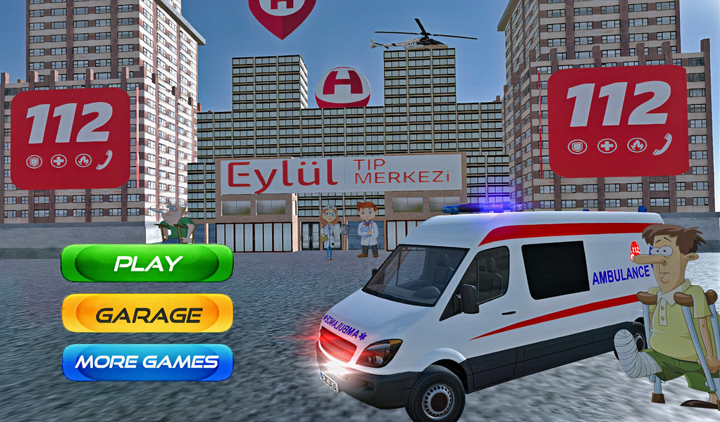 Real 911: Ambulance Games 2024 - عکس بازی موبایلی اندروید