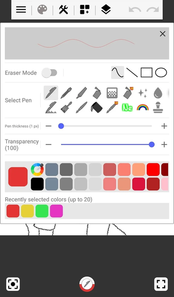 Drawing - Sketch - Image screenshot of android app