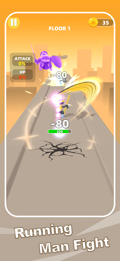 Running Man Fight - Gameplay image of android game