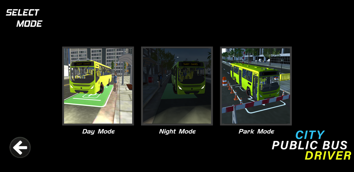 City Public Bus Driver Game - عکس بازی موبایلی اندروید