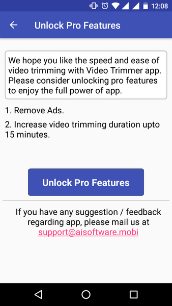 Video Trimmer - Image screenshot of android app