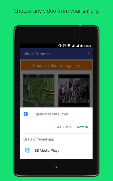 Video Trimmer - Image screenshot of android app