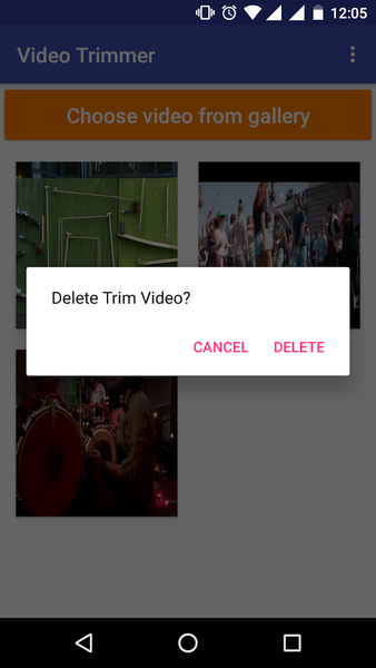 Video Trimmer - Image screenshot of android app