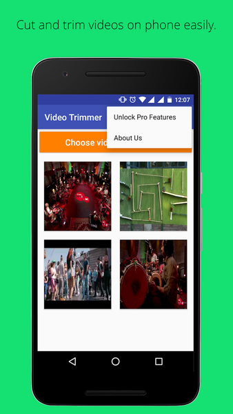 Video Trimmer - عکس برنامه موبایلی اندروید