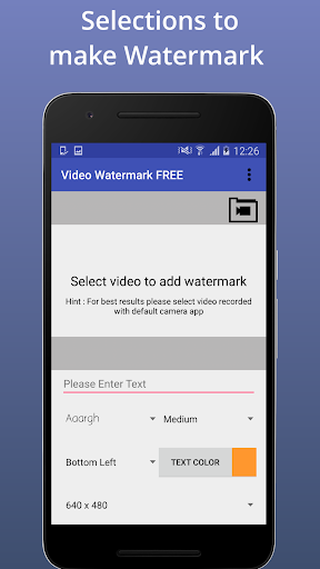 Video Watermark - Image screenshot of android app