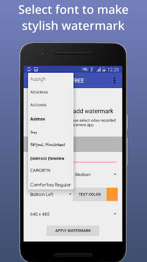 Video Watermark - Image screenshot of android app