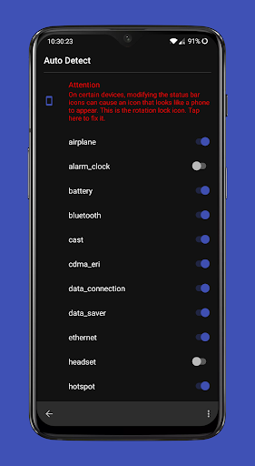 SystemUI Tuner - عکس برنامه موبایلی اندروید