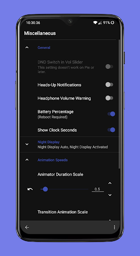 SystemUI Tuner - عکس برنامه موبایلی اندروید