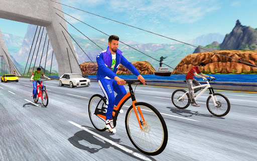 cycling game with real bike