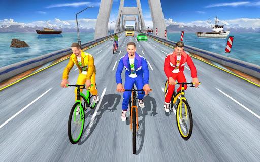 Real Bike Cycle Racing 3D: BMX - Gameplay image of android game
