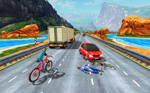 Real Bike Cycle Racing 3D: BMX - Gameplay image of android game