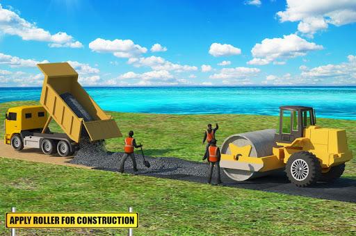 Bridge Construction River Road: 2019 Builder Games - عکس بازی موبایلی اندروید