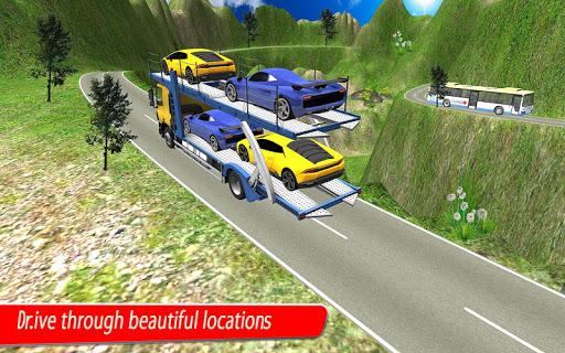 Car Transport Truck Free Games: Car transportation - Gameplay image of android game