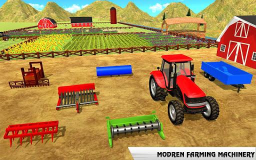 Real Tractor Farmer games 2019 : New Farming Games - عکس بازی موبایلی اندروید