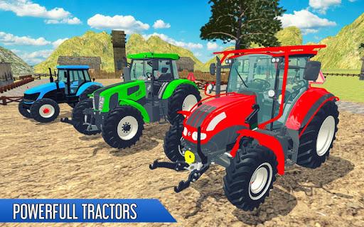 Tractor Thresher Games 3D: Farming Games - عکس بازی موبایلی اندروید