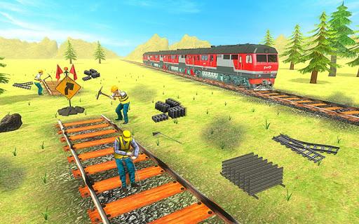 Train Track Construction Free: Train Games - Gameplay image of android game