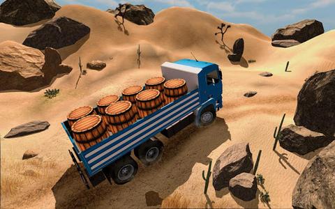 3D Truck Driving Simulator - عکس بازی موبایلی اندروید