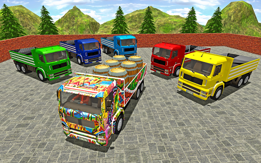 Truck Driving ۳D Truck Games - عکس بازی موبایلی اندروید