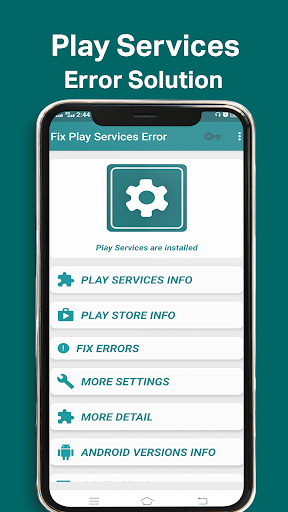 Update Play Services Software - Image screenshot of android app