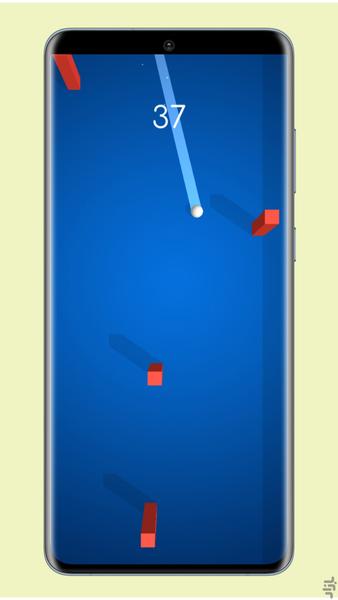 سراشیبی سواری - عکس بازی موبایلی اندروید