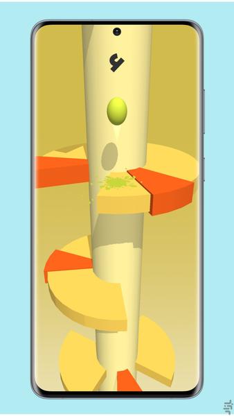 Helix Jumper - جامپر هلیکس - عکس بازی موبایلی اندروید