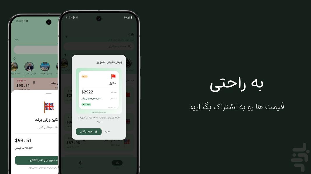 هرمز | قیمت جهانی انرژی - عکس برنامه موبایلی اندروید