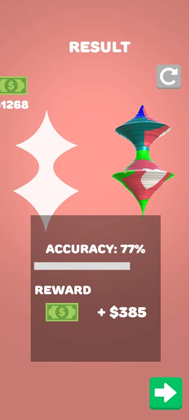 Wood Carving Turning Paint 3d - Gameplay image of android game