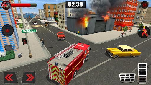Firefighter Rescue Engine Simulator 2018 - Image screenshot of android app