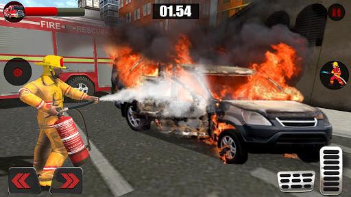 Firefighter Rescue Engine Simulator ۲۰۱۸ - عکس برنامه موبایلی اندروید