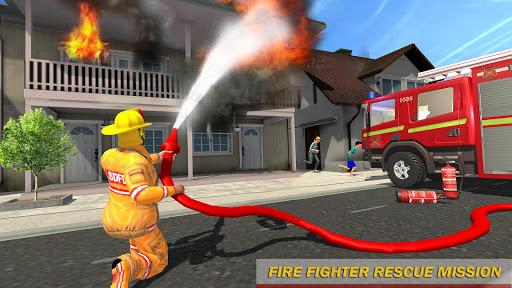 Firefighter Rescue Engine Simulator ۲۰۱۸ - عکس برنامه موبایلی اندروید