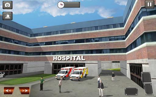 Ambulance Games Driving Sim ۳D - عکس بازی موبایلی اندروید