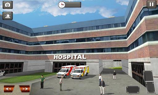 Ambulance Games Driving Sim ۳D - عکس بازی موبایلی اندروید