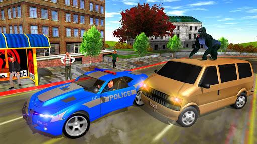 Angry Apes Attack Survival War - Gameplay image of android game