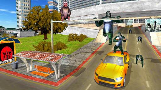 Angry Apes Attack Survival War - Gameplay image of android game