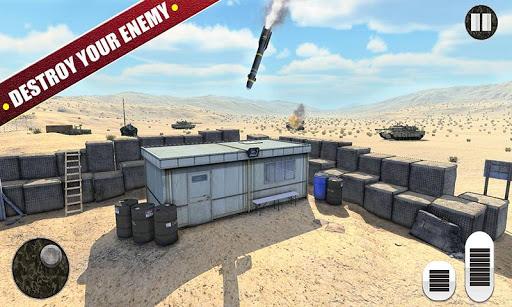 US Army Missile Launcher Game - Gameplay image of android game