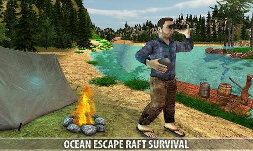 Ocean Escape Raft Survival Sim - عکس بازی موبایلی اندروید