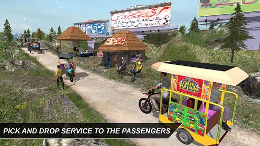 Off-Road Chingchi Rickshaw Sim - Gameplay image of android game