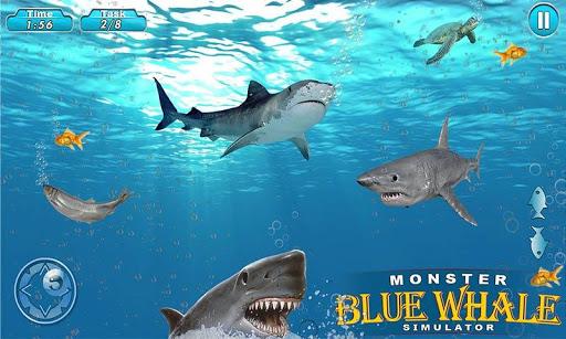 Super Monster Blue Whale Shark Game - عکس بازی موبایلی اندروید