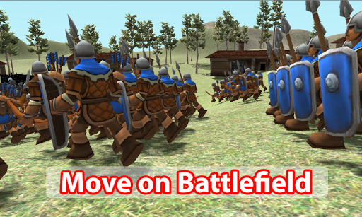 Medieval Wars: Hundred Years War 3D - Gameplay image of android game