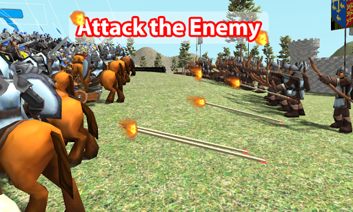 Medieval Wars: Hundred Years W - Gameplay image of android game