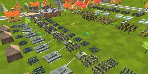 WW۳: Enemy Battle Simulator - عکس بازی موبایلی اندروید