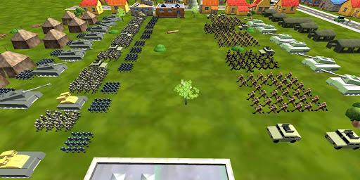 WW3: Enemy Battle Simulator - Gameplay image of android game
