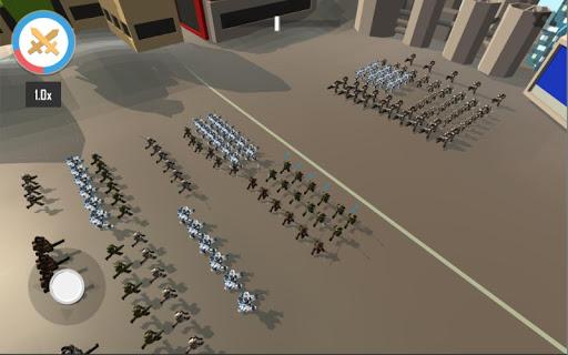 Robot Battle Simulator RTS Sandbox - Gameplay image of android game