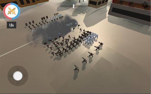 Robot Battle Simulator RTS Sandbox - Gameplay image of android game