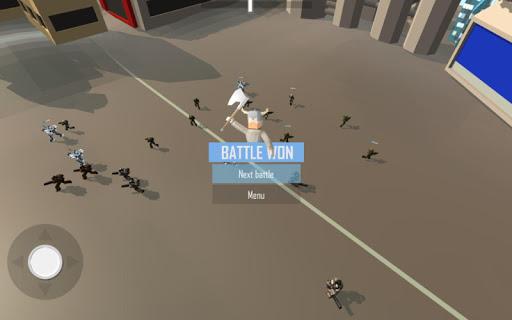 Robot Battle Simulator RTS Sandbox - Gameplay image of android game