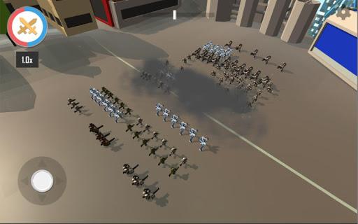 Robot Battle Simulator RTS Sandbox - Gameplay image of android game