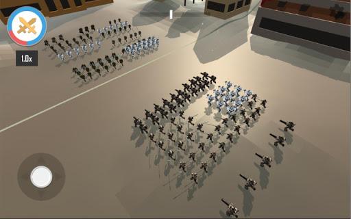 Robot Battle Simulator RTS Sandbox - Gameplay image of android game