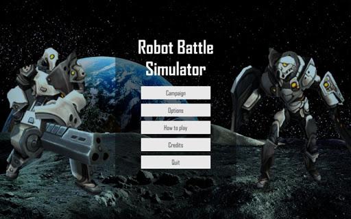 Robot Battle Simulator RTS Sandbox - Gameplay image of android game